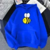 2022 Autumn Woman Yellow Bee Hooded Unisex Sweatshirts Pullover Casual Wear Printing bee and puppycat Hoodie.jpg 640x640 2 - Bee And Puppy Cat Store