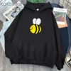 2022 Autumn Woman Yellow Bee Hooded Unisex Sweatshirts Pullover Casual Wear Printing bee and puppycat Hoodie.jpg 640x640 4 - Bee And Puppy Cat Store