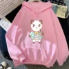 Anime Bee and Puppycat Poo Boba Tea Hoodie Cute Winter Women Hoodies Spring Autumn Unisex Sweatshirt - Bee And Puppy Cat Store