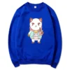 Anime Bee and Puppycat Poo Boba Tea Hoodie Cute Winter Women Hoodies Spring Autumn Unisex Sweatshirt.jpg 640x640 12 - Bee And Puppy Cat Store