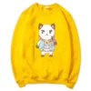 Anime Bee and Puppycat Poo Boba Tea Hoodie Cute Winter Women Hoodies Spring Autumn Unisex Sweatshirt.jpg 640x640 17 - Bee And Puppy Cat Store