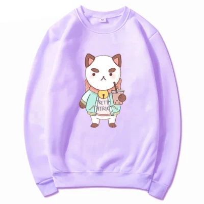 Anime Bee and Puppycat Poo Boba Tea Hoodie Cute Winter Women Hoodies Spring Autumn Unisex Sweatshirt.jpg 640x640 19 - Bee And Puppy Cat Store