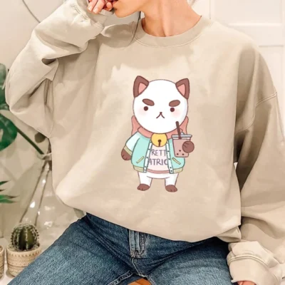 Anime Bee and Puppycat Poo Boba Tea Hoodie Cute Winter Women Hoodies Spring Autumn Unisex Sweatshirt.jpg 640x640 20 - Bee And Puppy Cat Store