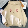 Anime Bee and Puppycat Unhappy Face Hoodie Winter Women Hoodies Spring Autumn Unisex Sweatshirt Kawaii Tops - Bee And Puppy Cat Store