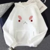 Anime Bee and Puppycat Unhappy Face Hoodie Winter Women Hoodies Spring Autumn Unisex Sweatshirt Kawaii Tops.jpg 640x640 2 - Bee And Puppy Cat Store