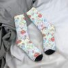 Autumn Winter Casual Men s Women s Cloud World Bee And Puppycat Socks Sweat Absorbing Basketball 2 - Bee And Puppy Cat Store