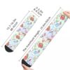 Autumn Winter Casual Men s Women s Cloud World Bee And Puppycat Socks Sweat Absorbing Basketball 5 - Bee And Puppy Cat Store