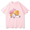 Bee and Puppycat T Shirt Men Harajuku Aesthetic Kawaii Tshirt Unisex Anime Cartoon Funny Graphic Oversize 3 - Bee And Puppy Cat Store