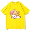 Bee and Puppycat T Shirt Men Harajuku Aesthetic Kawaii Tshirt Unisex Anime Cartoon Funny Graphic Oversize 4 - Bee And Puppy Cat Store