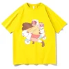 Cute Bee and Puppycat T Shirt Men Harajuku Aesthetic Kawaii Tshirt Unisex Anime Cartoon Funny Graphic.jpg 640x640 2 - Bee And Puppy Cat Store