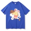 Cute Bee and Puppycat T Shirt Men Harajuku Aesthetic Kawaii Tshirt Unisex Anime Cartoon Funny Graphic.jpg 640x640 3 - Bee And Puppy Cat Store