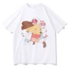 Cute Bee and Puppycat T Shirt Men Harajuku Aesthetic Kawaii Tshirt Unisex Anime Cartoon Funny Graphic.jpg 640x640 4 - Bee And Puppy Cat Store