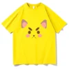 Cute Bee and Puppycat T Shirt Men Women Harajuku Aesthetic Kawaii Tshirt Unisex Anime Cartoon Graphic.jpg 640x640 2 - Bee And Puppy Cat Store