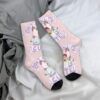 Fashion Male Men Socks Harajuku Bee And Puppycat Don t Call Me Cute Sock Skateboard Women 2 - Bee And Puppy Cat Store