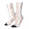 Funny Bee And Puppycat Poses Soccer Socks Polyester Middle Tube Socks for Women Men Sweat Absorbing - Bee And Puppy Cat Store