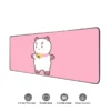 Gaming Mouse Mat Bee And Puppycat Pc Accessories Kawaii Pad Mause Gamer Cabinet Keyboard Rubber Mats 12 - Bee And Puppy Cat Store