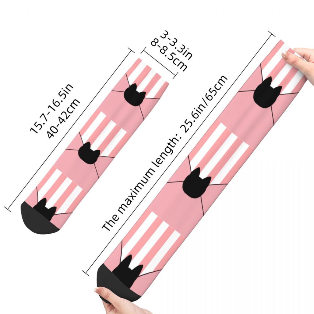 Happy Funny Male Men Socks Casual Bee And Puppycat Temp Work Assignment Sock Skateboard Women Sock 5 - Bee And Puppy Cat Store