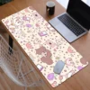 Mouse Pad 900x400 Xxl Mousepad Extended Custom Setup Mause Gaming Mats White Accessories Kawaii Bee And 1 - Bee And Puppy Cat Store