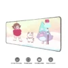 Mousepad Xxl Mouse Pad Bee and Puppycat Cat Desk Mats Pc Gamer Accessories Computer Tables Keyboard 2 - Bee And Puppy Cat Store