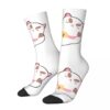 Sitting Pretty Bee And Puppycat Socks Men s Women s Fashion Socks Hip Hop Spring Summer - Bee And Puppy Cat Store