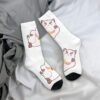 Sitting Pretty Bee And Puppycat Socks Men s Women s Fashion Socks Hip Hop Spring Summer 2 - Bee And Puppy Cat Store