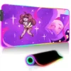 Xxl Gaming Mouse Pad Rgb Bee and Puppycat Cat Office Accessories Back Light Backlight Table Mat 5 - Bee And Puppy Cat Store