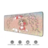 Xxl Mousepad Speed Bee and Puppycat Cat Desk Mats Mouse Carpet Keyboard Pad Pc Gamer Accessories 14 - Bee And Puppy Cat Store