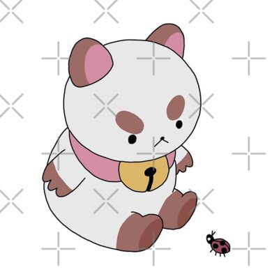 Puppycat And A Ladybug Tote Bag Official Bee and PuppyCat Merch