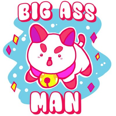 Big Ass Man - Bee And Puppycat Fan Art Tote Bag Official Bee and PuppyCat Merch