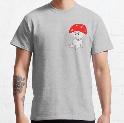 Puppycat Wearing A Mushroom Hat T-Shirt Official Bee and PuppyCat Merch