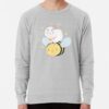 ssrcolightweight sweatshirtmensheather greyfrontsquare productx1000 bgf8f8f8 48 - Bee And Puppy Cat Store