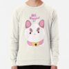 ssrcolightweight sweatshirtmensoatmeal heatherfrontsquare productx1000 bgf8f8f8 21 1 - Bee And Puppy Cat Store