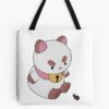 Puppycat And A Ladybug Tote Bag Official Bee and PuppyCat Merch