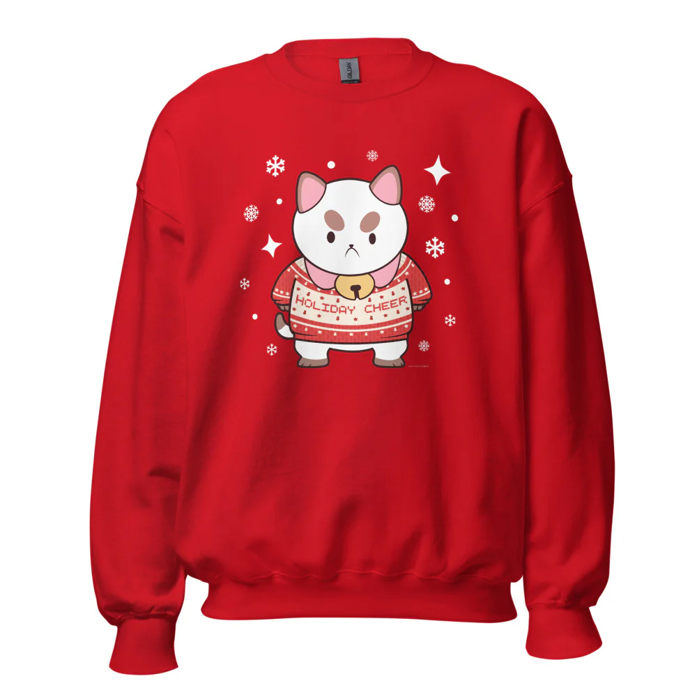 Christmas Puppycat Sweatshirt - Bee And Puppy Cat Store